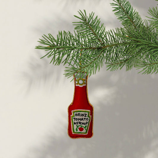 Heinz Tomato Ketchup Embroidered Decoration