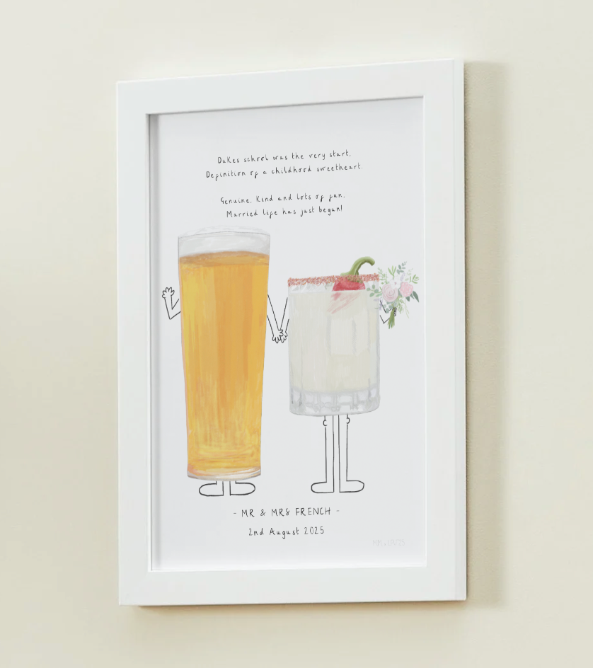 Wedding Present, Maisie's Munch x Letters from Us