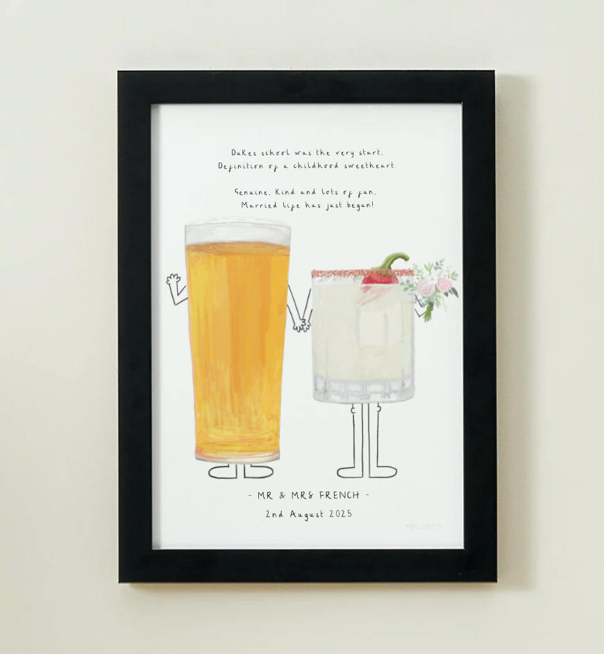 Wedding Present, Maisie's Munch x Letters from Us
