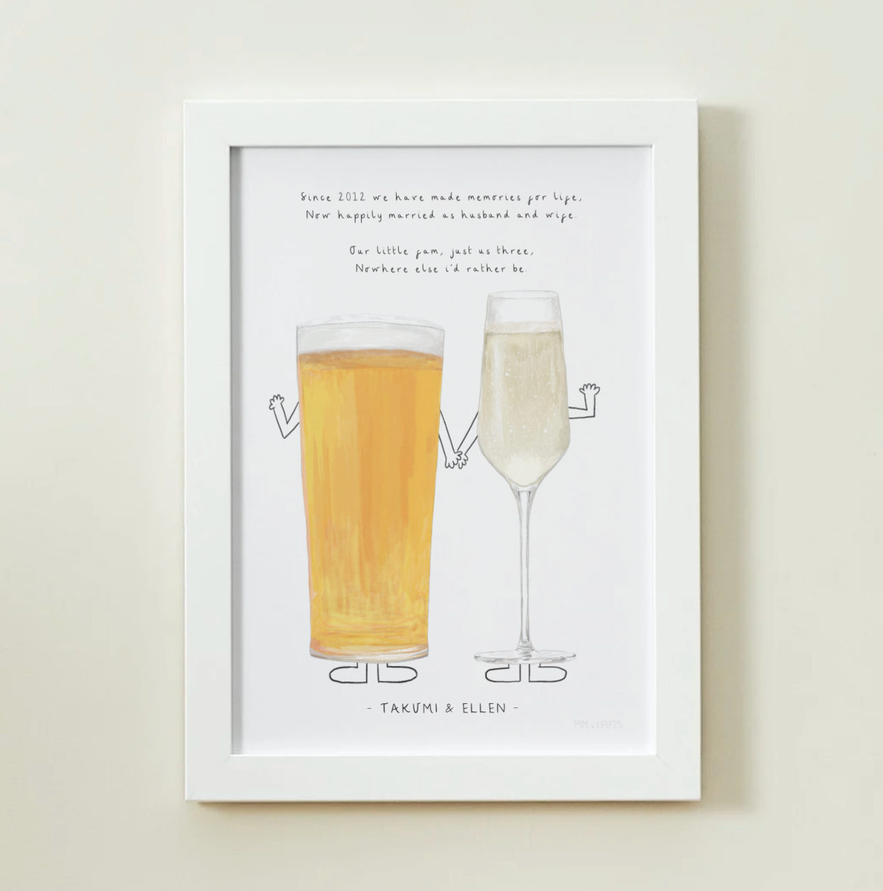 Drinks for Two, Maisie's Munch x Letters from Us