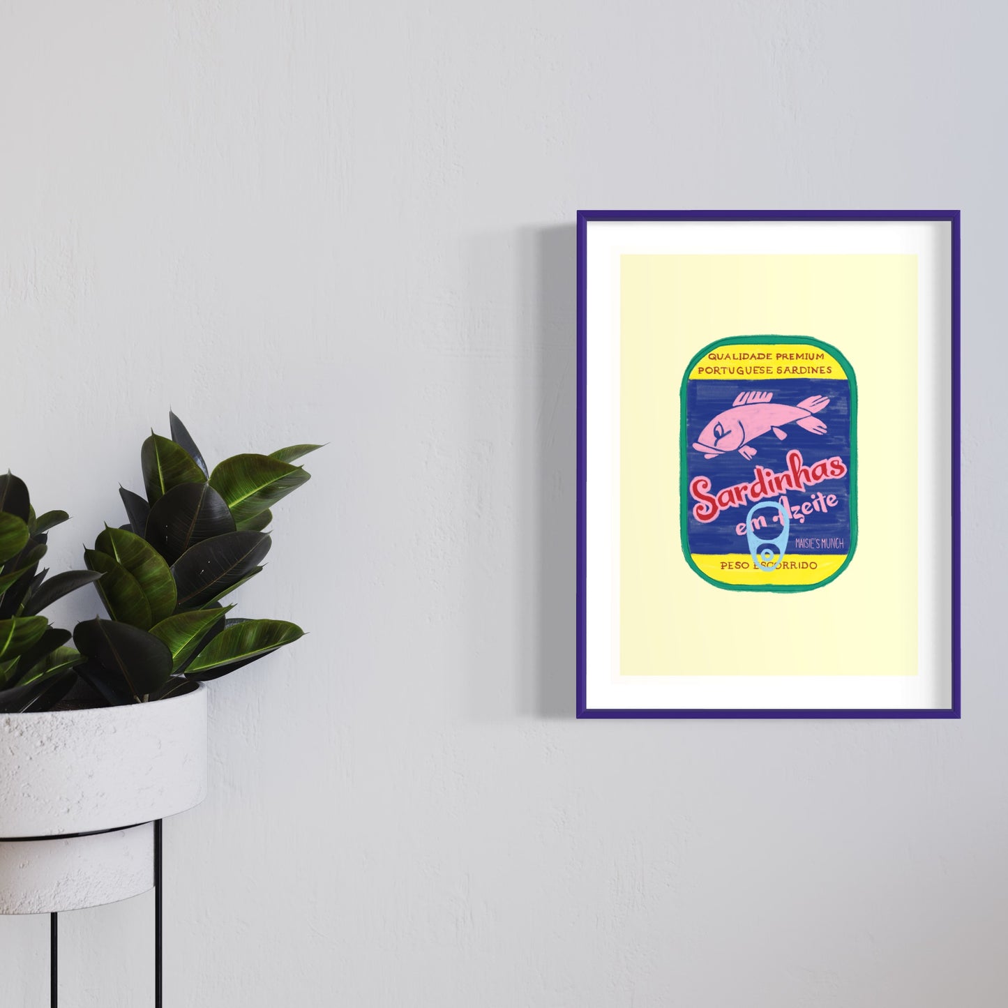 Pink Sardines Print