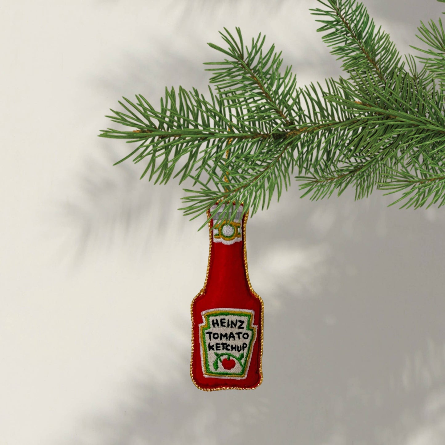 Heinz Tomato Ketchup Embroidered Decoration