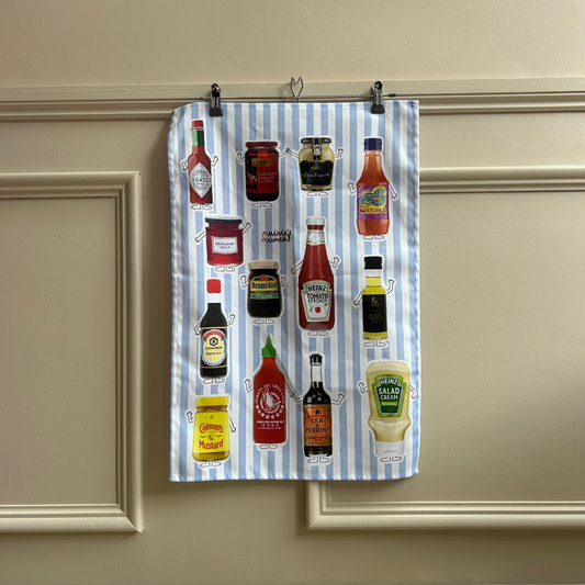 Condiments Tea Towel