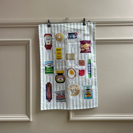 Jolly English Tea Towel