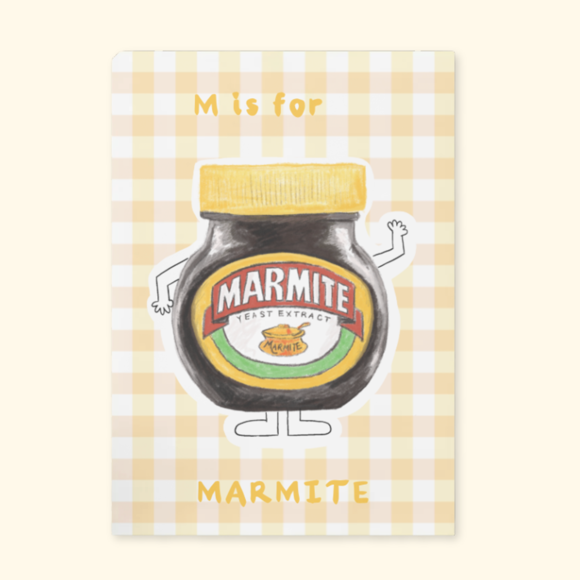 M is for Marmite mockup
