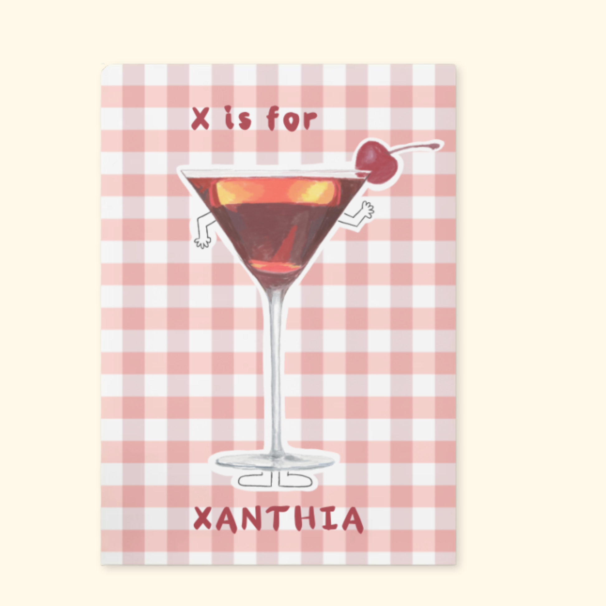 X is for Xanthia mockup
