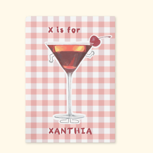 X is for Xanthia mockup