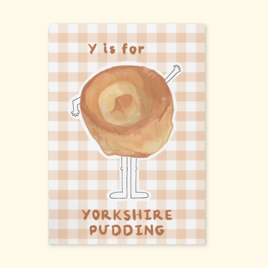 Y is for Yorkshire Pudding mockup