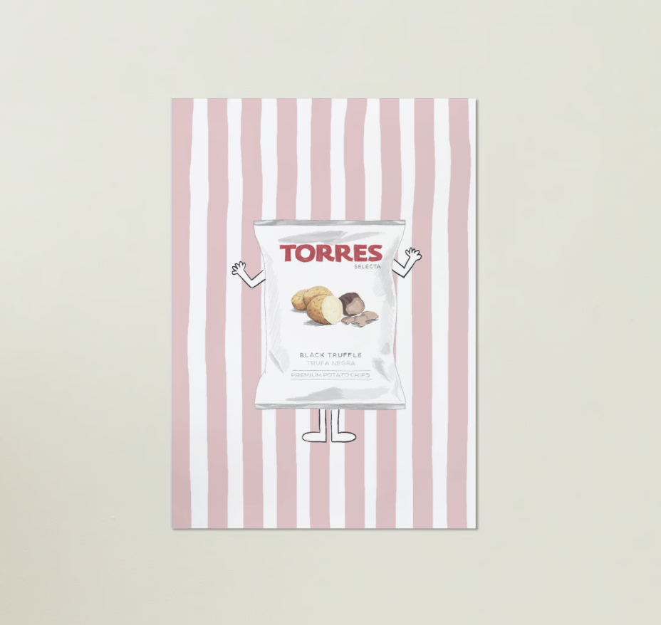 Truffle Crisps Print