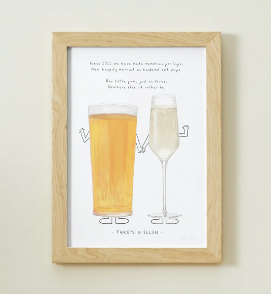 Drinks for Two, Maisie's Munch x Letters from Us