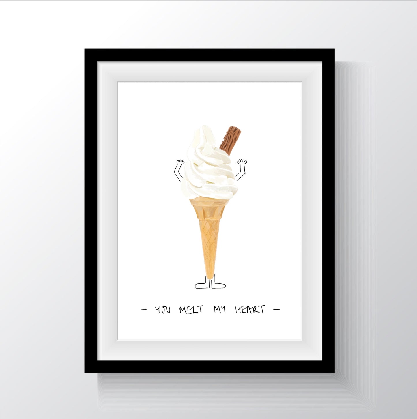 You Melt My Heart Print