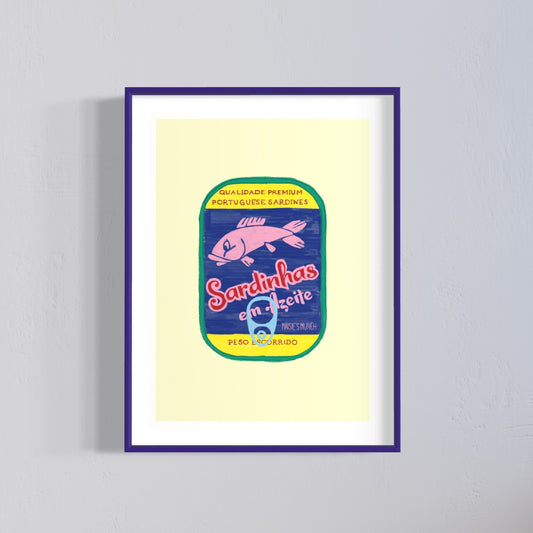 Pink Sardines Print